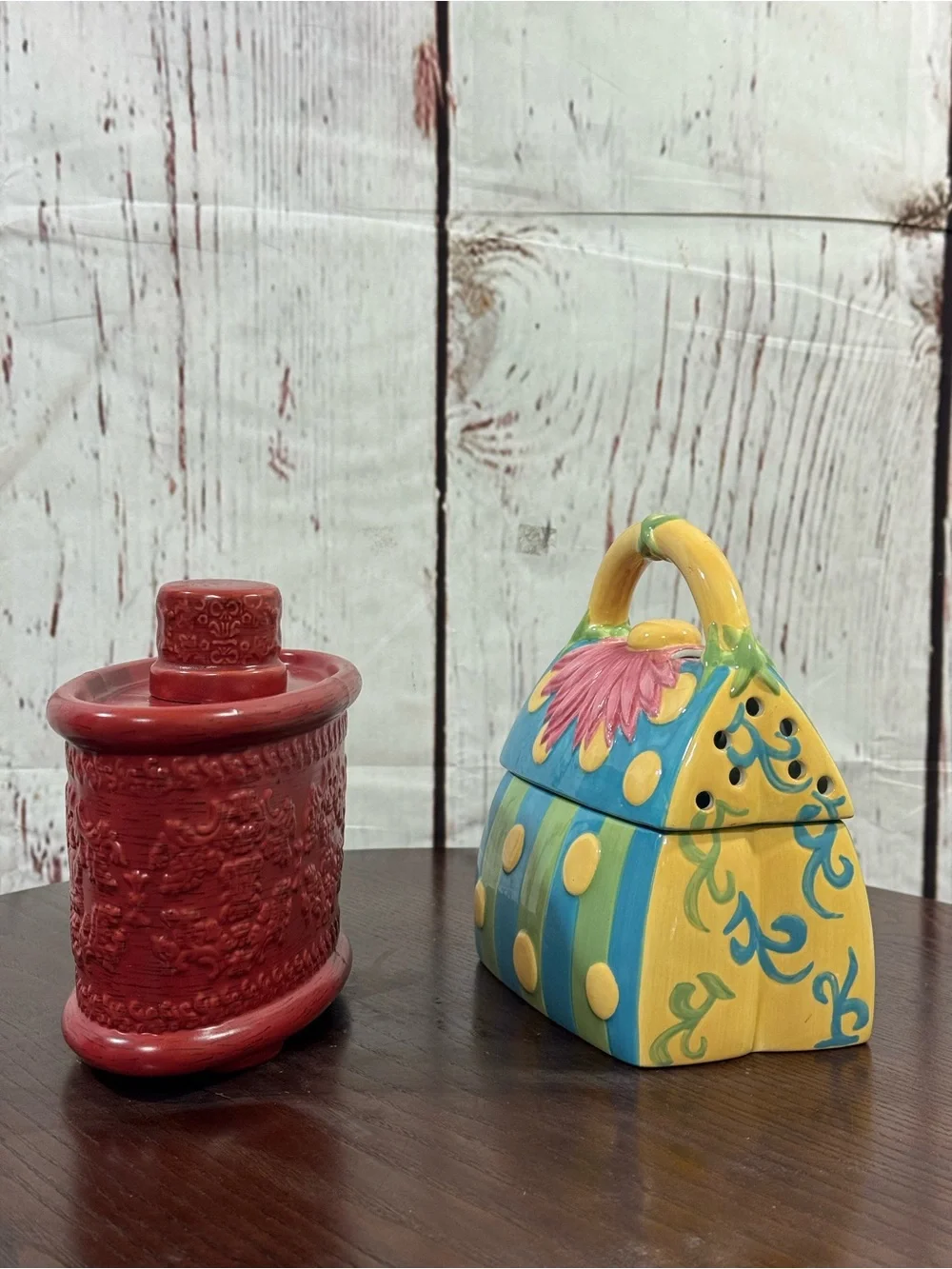 GreenLeaf Aroma Decor Fragrance Diffuser decorative ceramic set of 2